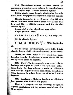 Atatürk'ün Yazdığı Geometri Kitabı