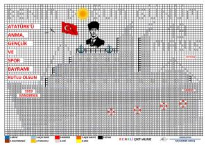 19 MAYIS KODLAMA VE PİKSEL BOYAMA ETKİNLİĞİ