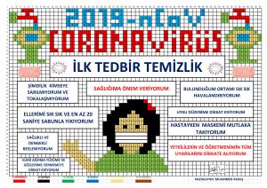 CORONAVİRÜS BİLGİLENDİRME ÖN ÇALIŞMASI KODLAMA ETKİNLİĞİ 