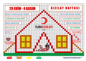 KIZILAY HAFTASI KODLAMA VE PİKSEL BOYAMA ETKİNLİĞİ