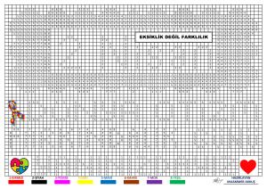 OTİZM FARKINDALIK GÜNÜ KODLAMA VE PİKSEL BOYAMA ETKİNLİĞİ