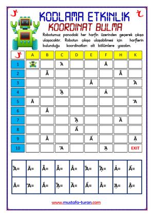 Kodlama (Koordinat) Etkinlikler Serisi