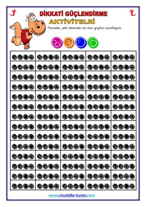 Dikkati Güçlendirme Aktiviteleri-320