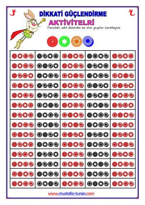 Dikkati Güçlendirme Aktiviteleri-330