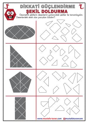 Şekil Bulmaca Etkinlikleri-2