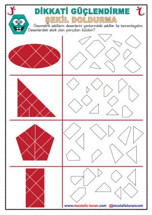 Şekil Bulmaca Etkinlikleri-2