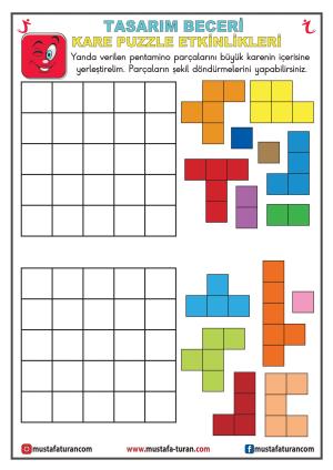 Actividades de crucigramas (Pentamino)