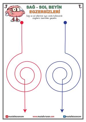 Sağ ve Sol Beyin Egzersizleri-54