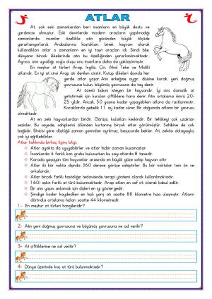 2nd Grade Reading Comprehension Activities