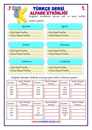 Alafabemiz Etkinlikler Serisi