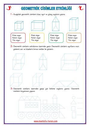 Geometrik Cisimler Etkinliği-5