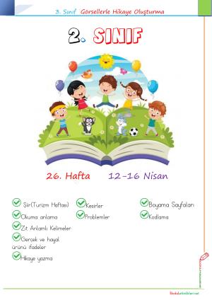 2. Sınıf  26. Hafta Etkinlik ve Çalışmaları