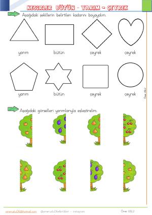 2. Sınıf  26. Hafta Etkinlik ve Çalışmaları