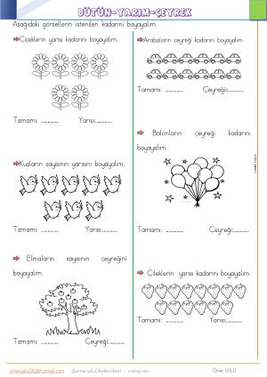 2. Sınıf  26. Hafta Etkinlik ve Çalışmaları