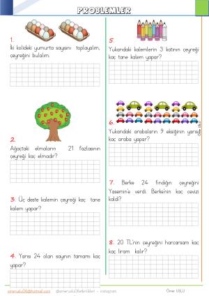 2. Sınıf  26. Hafta Etkinlik ve Çalışmaları