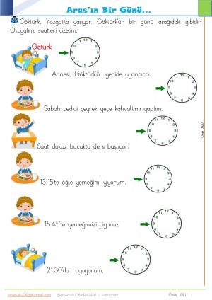 2. Sınıf  27-28. Hafta Etkinlik ve Çalışmaları