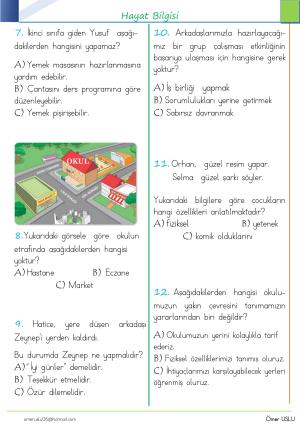 2. Sınıf Kendimi Değerlendiriyorum-1