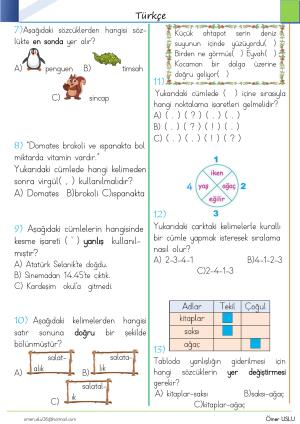 2. Sınıf Kendimi Değerlendiriyorum-2