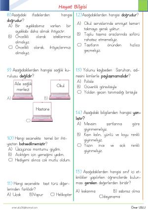 2. Sınıf Kendimi Değerlendiriyorum-2