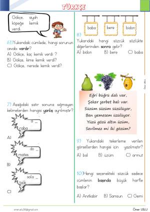 2. Sınıf Kendimi Değerlendiriyorum-3