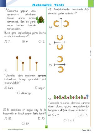 2. Sınıf Kendimi Değerlendiriyorum-4