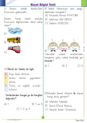 2. Sınıf Kendimi Değerlendiriyorum-4