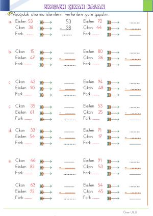 2. Sınıf  12. Hafta Etkinlik ve Çalışmaları