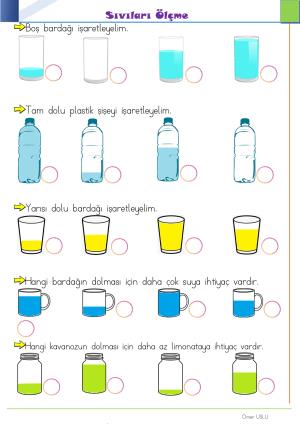 2. Sınıf 15. Hafta Etkinlik ve Çalışmaları