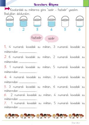 2. Sınıf 15. Hafta Etkinlik ve Çalışmaları