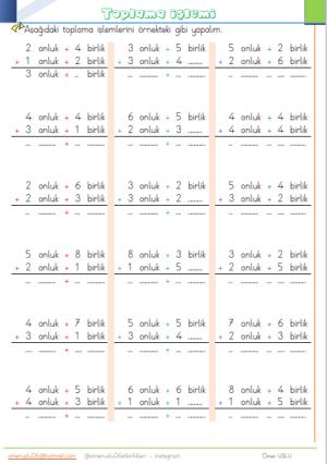 2. Sınıf 6 . ve 7. Hafta Etkinlik ve Çalışmaları