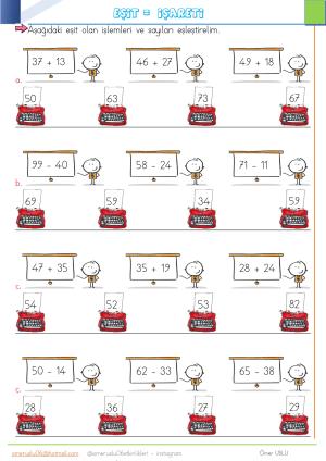 2. Sınıf 13. ve 14. Hafta Etkinlik ve Çalışmaları