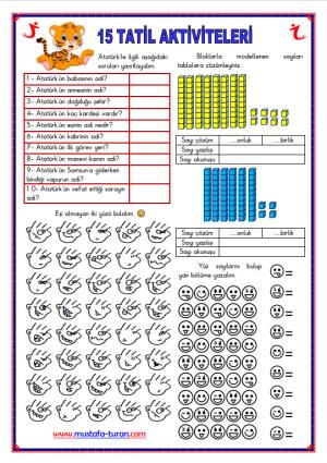 15 Tatil 12. Gün Aktiviteleri ( Etkinlikleri )