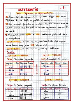  2. Sınıf 32. Hafta Etkinlikleri