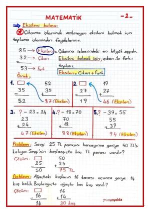  2. Sınıf 13. Hafta Etkinlikleri