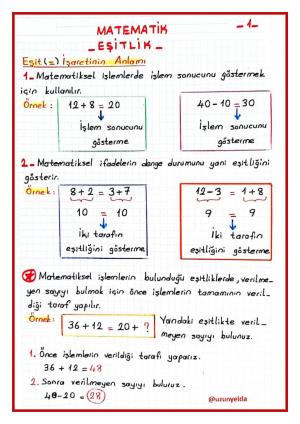  2. Sınıf 14. Hafta Etkinlikleri