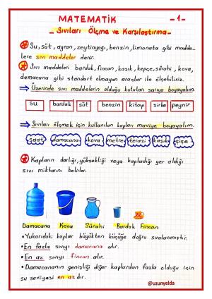  2. Sınıf 15. Hafta Etkinlikleri