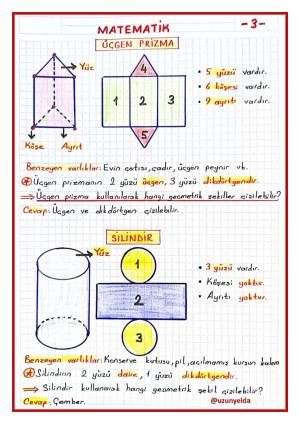  2. Sınıf 18. Hafta Etkinlikleri