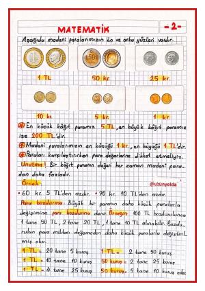  2. Sınıf 30. Hafta Etkinlikleri