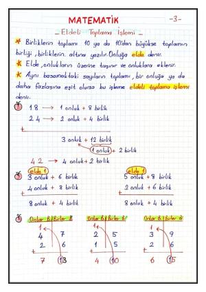 2. Sınıf 6. Hafta Etkinlikleri