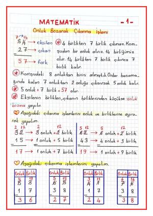 2. Sınıf 8. Hafta Etkinlikleri