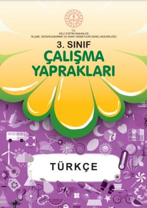 3. Sınıf Türkçe Dersi Çalışma Yaprakları  