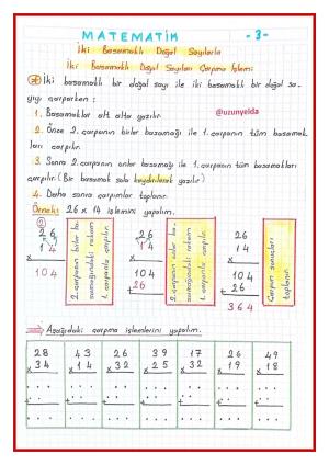 3. Sınıf 13. Hafta Etkinlikleri