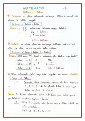 3. Sınıf 17. Hafta Etkinlikleri