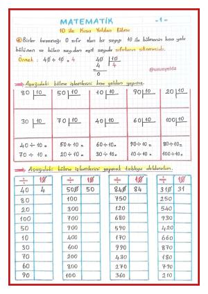 3. Sınıf 17. Hafta Etkinlikleri