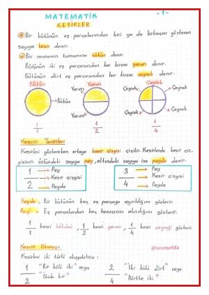 3. Sınıf 19. Hafta Etkinlikleri