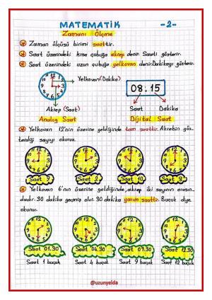 3. Sınıf 22. Hafta Etkinlikleri