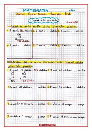 3. Sınıf 23. Hafta Etkinlikleri