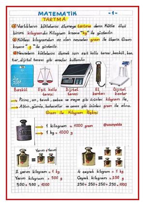 3. Sınıf 26. Hafta Etkinlikleri