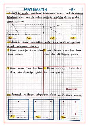 3. Sınıf 28. Hafta Etkinlikleri