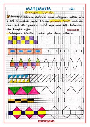 3. Sınıf 28. Hafta Etkinlikleri